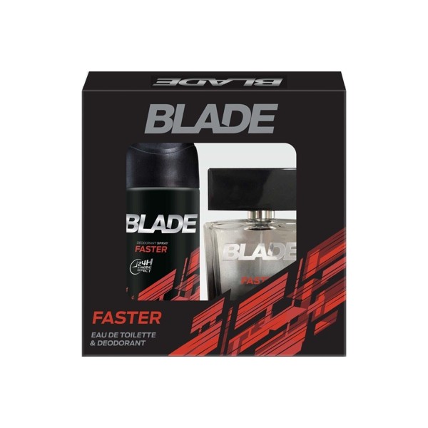 Blade Faster Edt 100 ml + 150 ml Deodorant Erkek Parfüm Seti