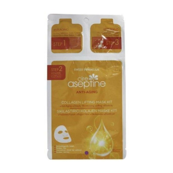 Cire Aseptine Anti Aging Sıkılaştırıcı Kolajen Yüz Maskesi 8681410000396