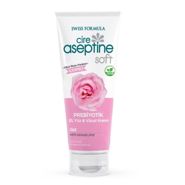 Cire Aseptine Krem 75 ml Prebiyotik Gül