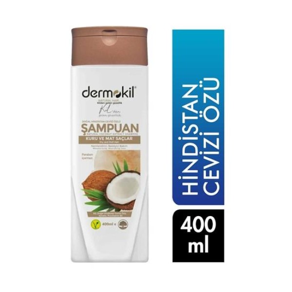 Dermokil Hindistan Cevizli Şampuan 400 Ml