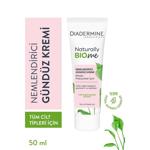 Diadermine Naturally Beo Me Nemlendirici Gündüz Kremi 50ml