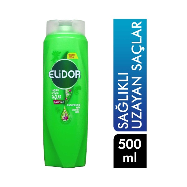 Elidor Şampuan 500 ml Sağlıklı Uzayan Saçlar