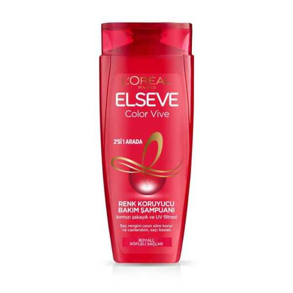 ELSEVE L'oréal Paris Colorvive Renk Koruyucu Bakım Şampuanı 2'si 1 Arada 450 ml