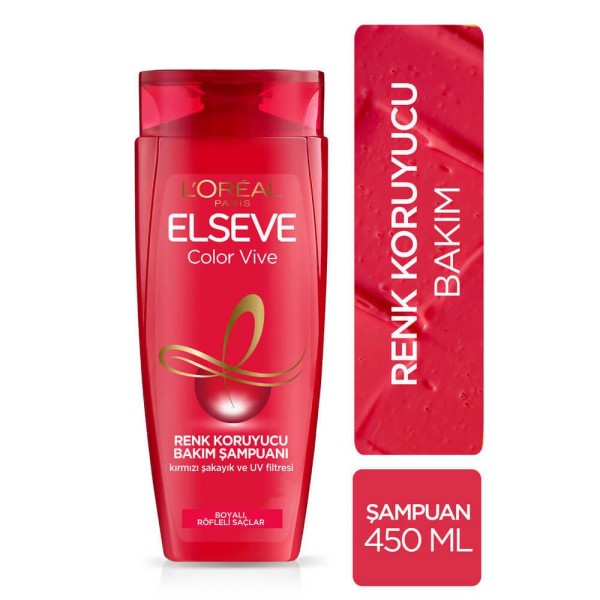 ELSEVE L'oréal Paris Colorvive Renk Koruyucu Bakım Şampuanı 450 ml