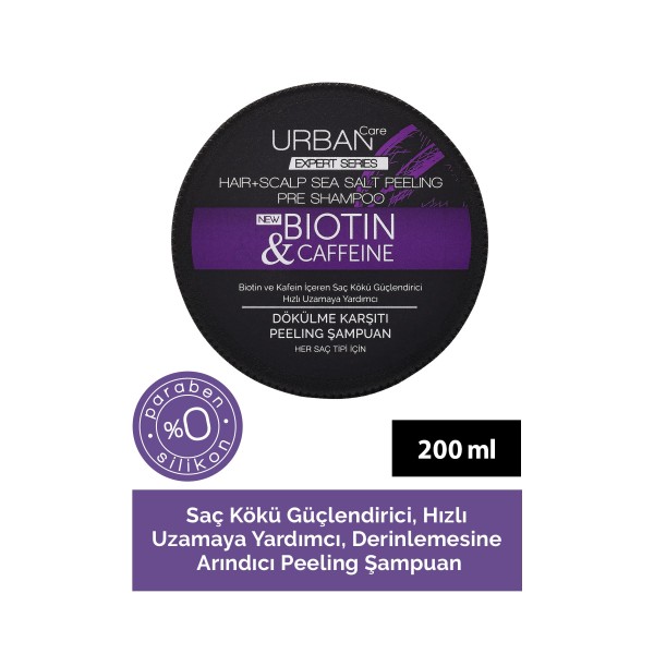 Expert Biotin Ve Kafein Dökülme Karşıtı Arındırıcı Peeling Şampuan-vegan-200 ml