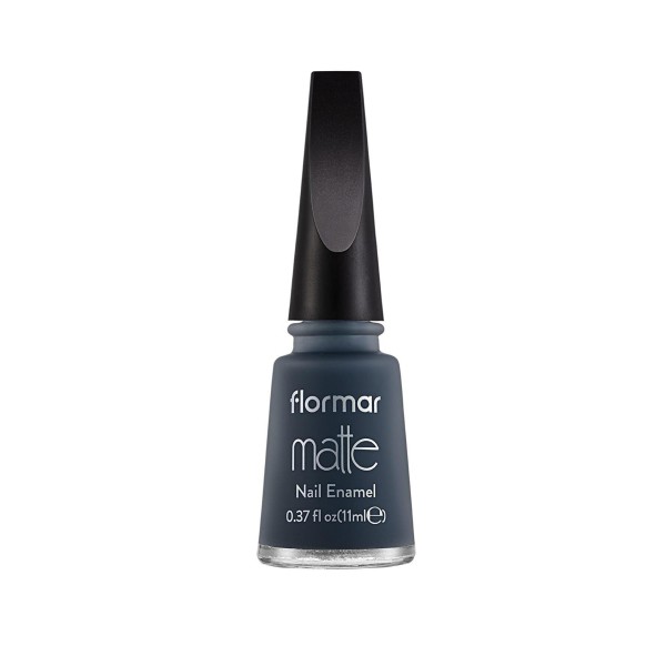 Flormar Mat Oje - Mavi -Matte Nail Enamel M57 Pacific