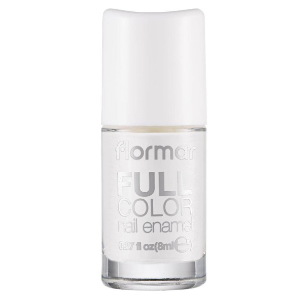 FLORMAR FULL COLOR NAIL ENAMEL FC01 OVER THE ALPS