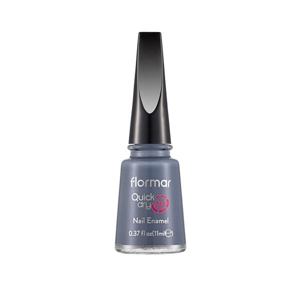 Flormar Oje - Quick Dry Nail Enamel Prussian Blue