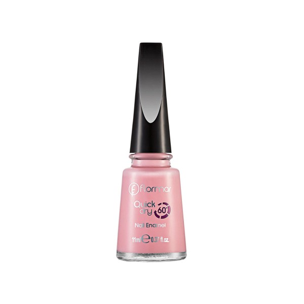 Flormar Oje - Quick Dry Nail Enamel QD02 Soft Pink