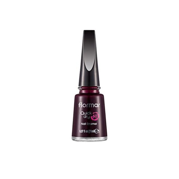 Flormar Oje - Quick Dry Nail Enamel Qd21 Blackstar Red