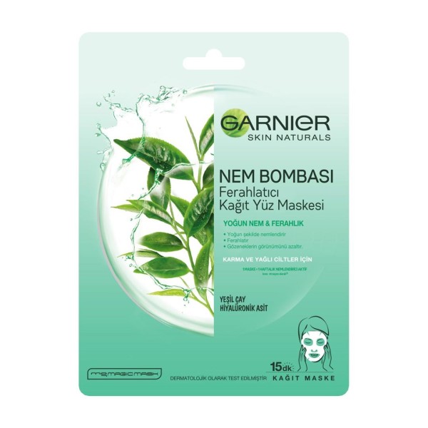 Garnier MASKE YESIL  FERAHLATICI