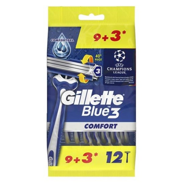 Gillette Blue 3 Bıçak 12'li Paket