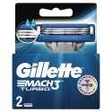 Gillette Mach3 Turbo Yedek Tıraş Bıçağı 2'li