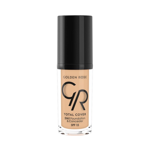 GOLDEN ROSE TOTAL COVER 2IN1 FOUNDATION&CONCEALER NO:03