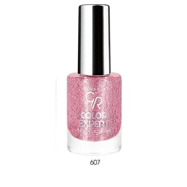 GR COLOR EXPERT NAIL LACQUER GLITTER NO:607