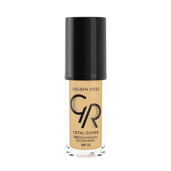 GOLDEN ROSE TOTAL COVER 2IN1 FOUNDATION&CONCEALER NO:23