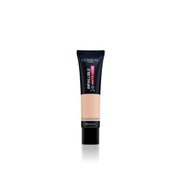 L'Oreal Paris Infaillible 24h Matte Cover Yüksek Kapatıcı Fondöten 110 Rose Vanilla 3600523784400