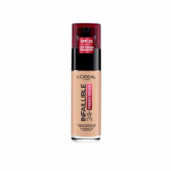 L'Oreal Paris L'oréal Paris Infaillible 24h Fondöten 125 Natural Rose