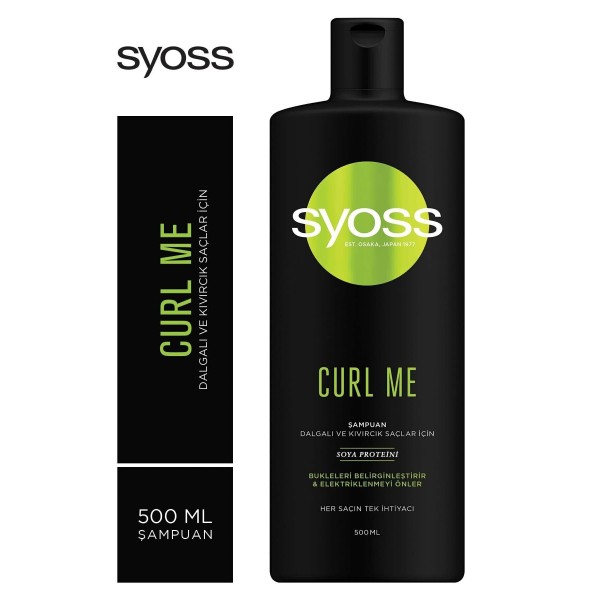 lSyoss Curl Me Bukle Belirginleştirici Şampuan 500 Ml 8690572795910