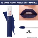 Maybelline New York Likit Mat Ruj - SuperStay Matte Ink City Edition Lipstick 105 Explorer 3600531513399