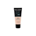 Maybelline New York Mat Fondöten - Fit Me Matte + Poreless Foundation 102 Fair Ivory 3600531369361