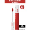 Maybelline New York Super Stay Matte Ink City Edition Likit Mat Ruj - 118 Dancer