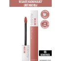 Maybelline New York Super Stay Matte Ink Unnude Likit Mat Ruj - 65 Seductress - Nude