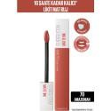 Maybelline New York Super Stay Matte Ink Unnude Likit Mat Ruj - 70 Amazonian - Kahverengi