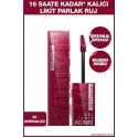 Maybelline New York Super Stay Vinyl Ink Uzun Süre Kalıcı Likit Parlak Ruj 30 Unrivaled