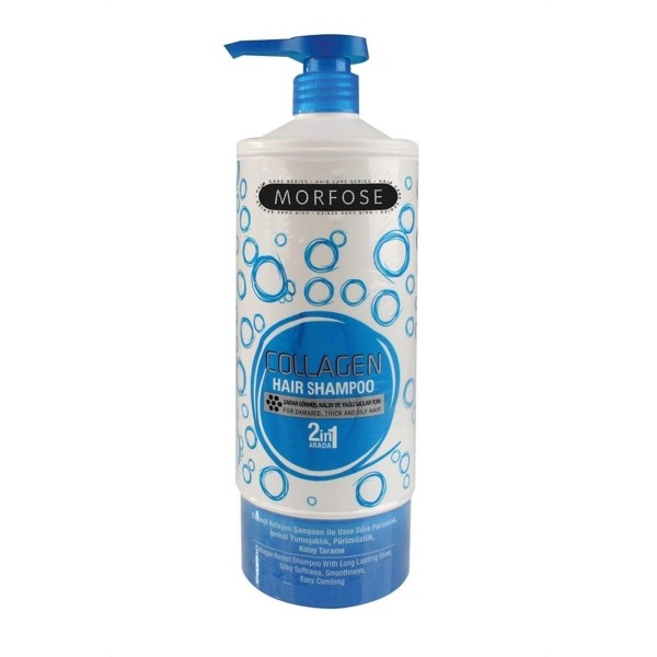 Morfose Collagen Şampuan Mavi 1000 ml