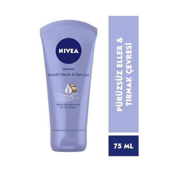 Nivea Pürüzsüzleştirici El&tırnak Bakım Kremi Tüp 75 ml