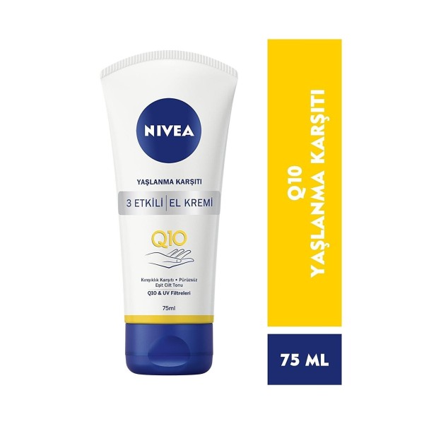 Nivea Q10 Yaşlanma Karşıtı 3 Etkili El Kremi 75 ml