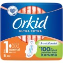 Orkid Ultra Extra Normal Ped 8 Adet