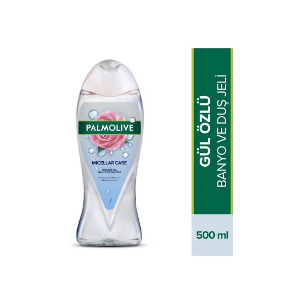 Palmolive Micellar Care Banyo ve Duş Jeli Gül Özlü 500 ml