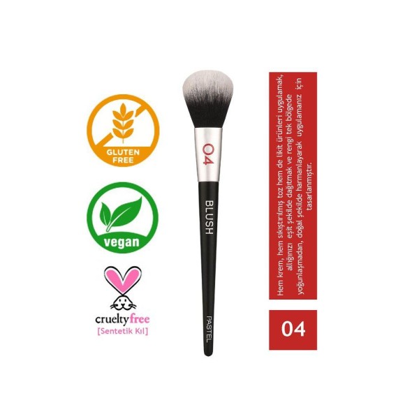 PASTEL PROFASHION BLUSH BRUSH 04