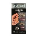 Promani Metalik Takma Tırnak Kiti - Bronz/Sütlü Kahve Kod: PR-5021 800307050216