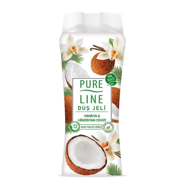 Pure Line Duş Jeli Vanilya&hindistan Cevizi 400 ml