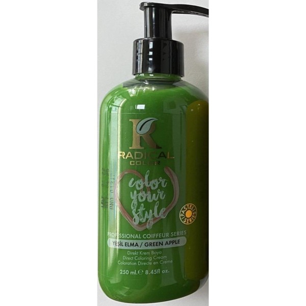 RADICAL COLOR SAÇ BOYASI 250 ML GREEN APPLE