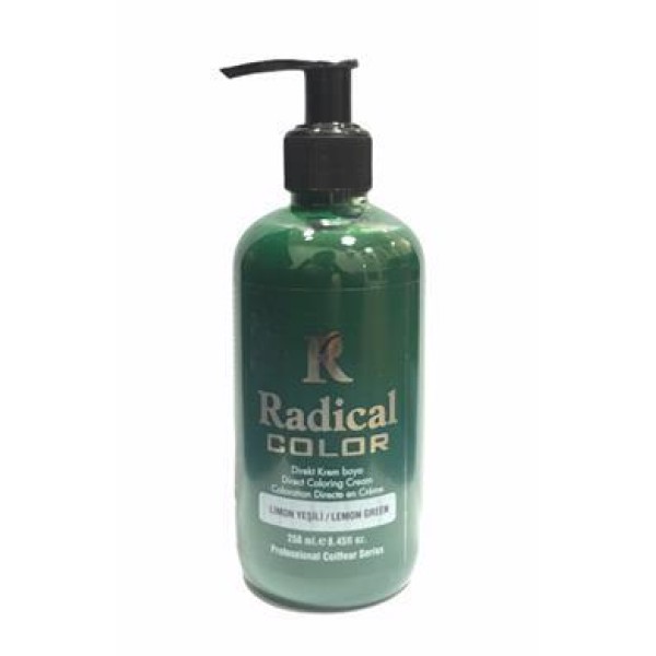 RADICAL COLOR SAÇ BOYASI 250 ML LİMON YEŞİLİ