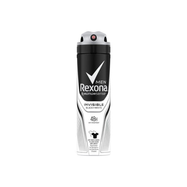 Rexona Men Invisible Black Deodorant 150Ml