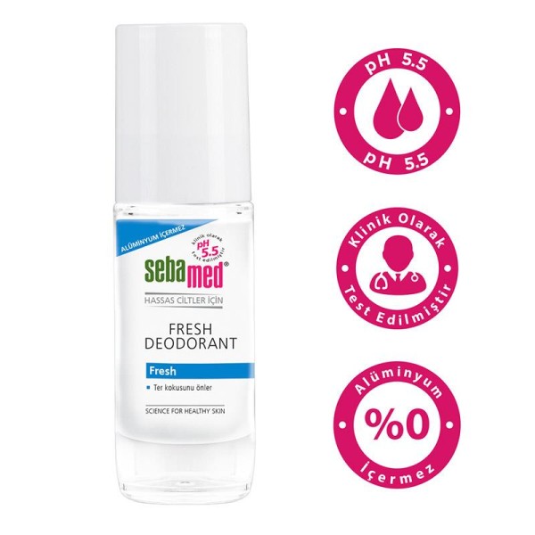 Sebamed Alüminyum İçermeyen Roll On Fresh 50 ml