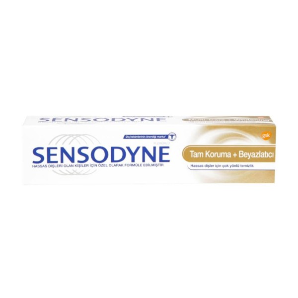 Sensodyne Tam Koruma Ve Beyazlatıcı Diş Macunu 50 Ml.