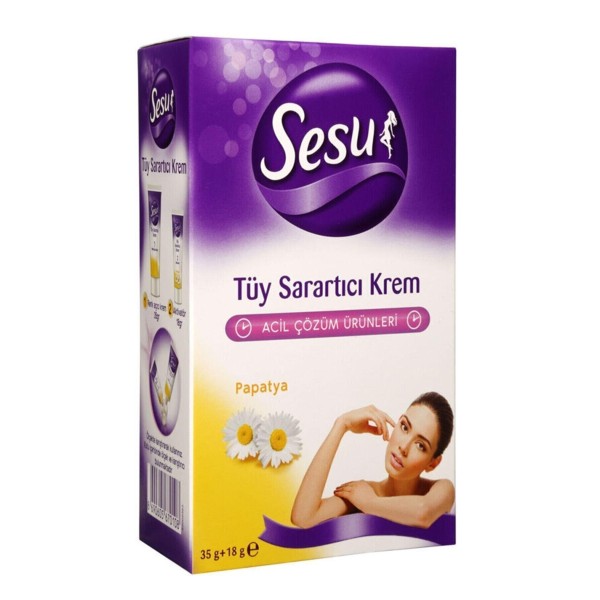 Sesu Tüy Sarartıcı Krem 35 18 gr 13325