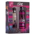 She Clubber EDT 50 ml Kadın Parfüm + Deodorant Set