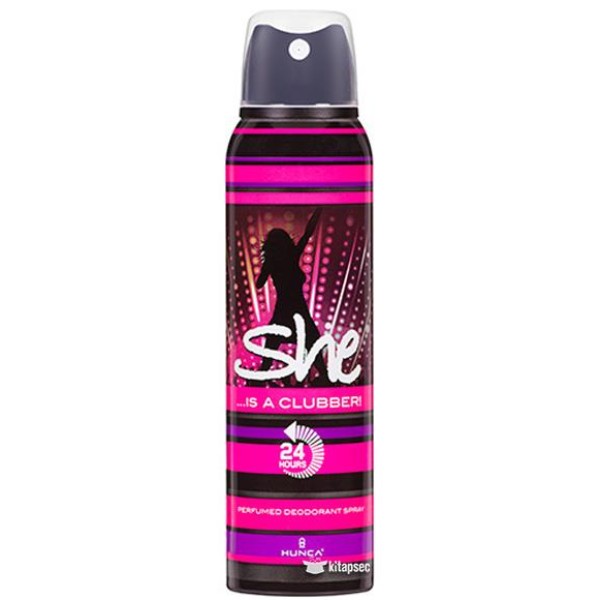 She Deodorant Is Clubber Kadın Deodorant 150 ml