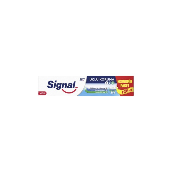 Signal Diş Macunu Üçlü Koruma 120 ml