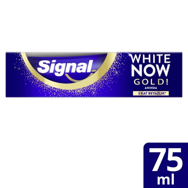 Signal White Now Gold Diş Macunu 75 ml