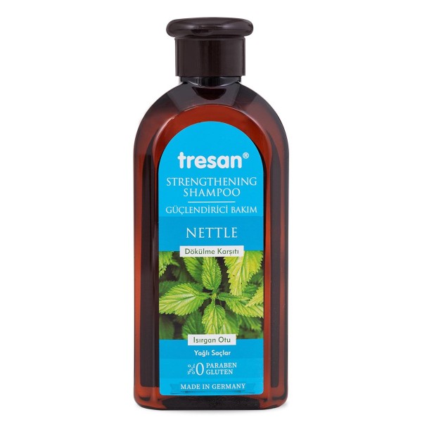 Tresan Şampuan Isırgan Özlü Güçlendirici Bakım Yağlı Saçlar 300 mlTresan Şampuan Isırgan Özlü Güçlendirici Bakım Yağlı Saçlar 300 mlTresan Şampuan Isırgan Özlü Güçlendirici Bakım Yağlı Saçlar 300 ml